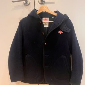 Danton vêtement de travail navy peacoat wool jacket